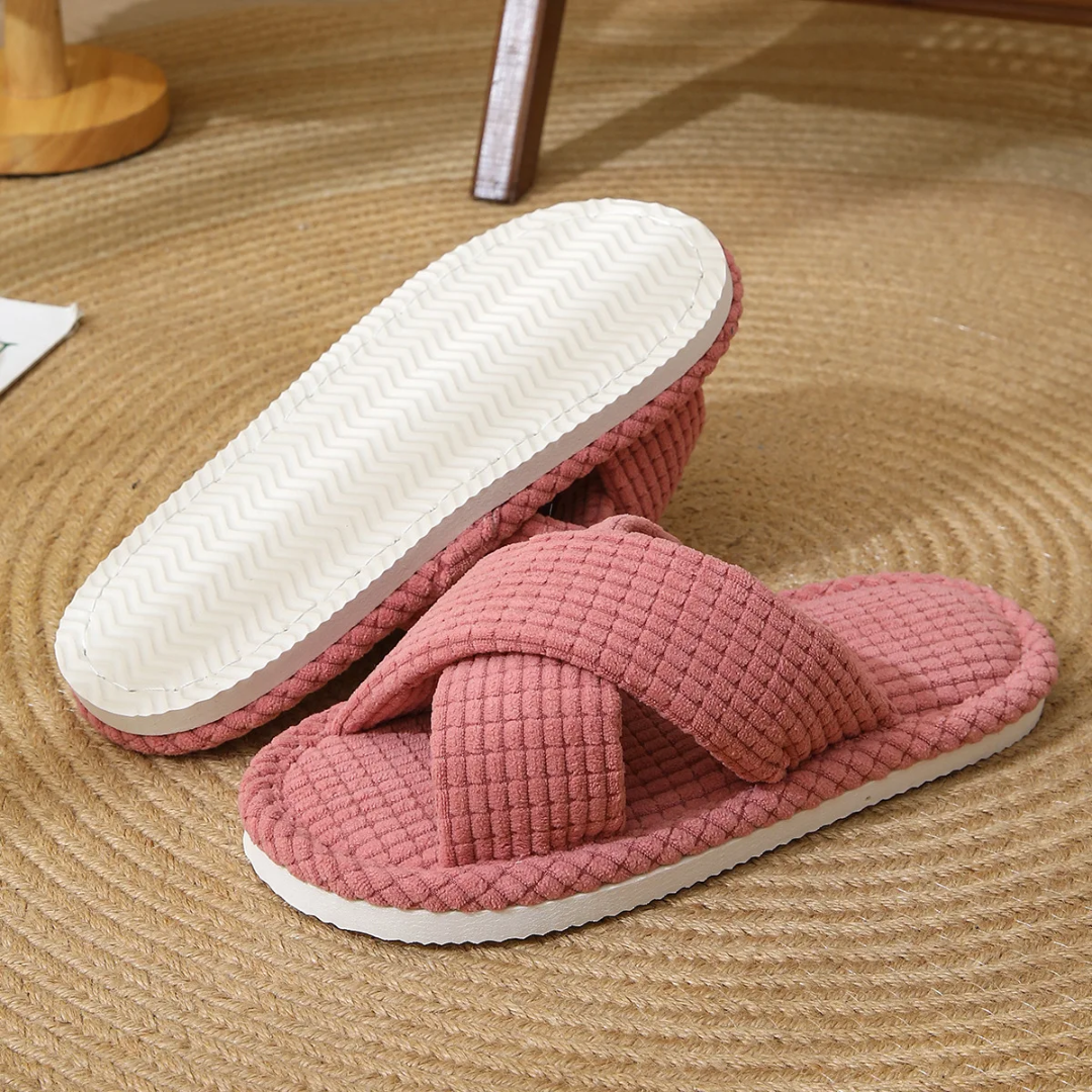 bedroom sandals (waffle pink) bedroom sandals (waffle pink)