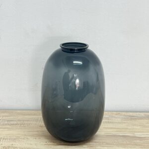 Home stylish bell flower vase teal