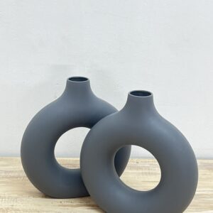 Home stylish bell flower vase gold