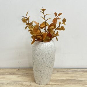 Home stylish beautiful resin flower vase (with flowers)